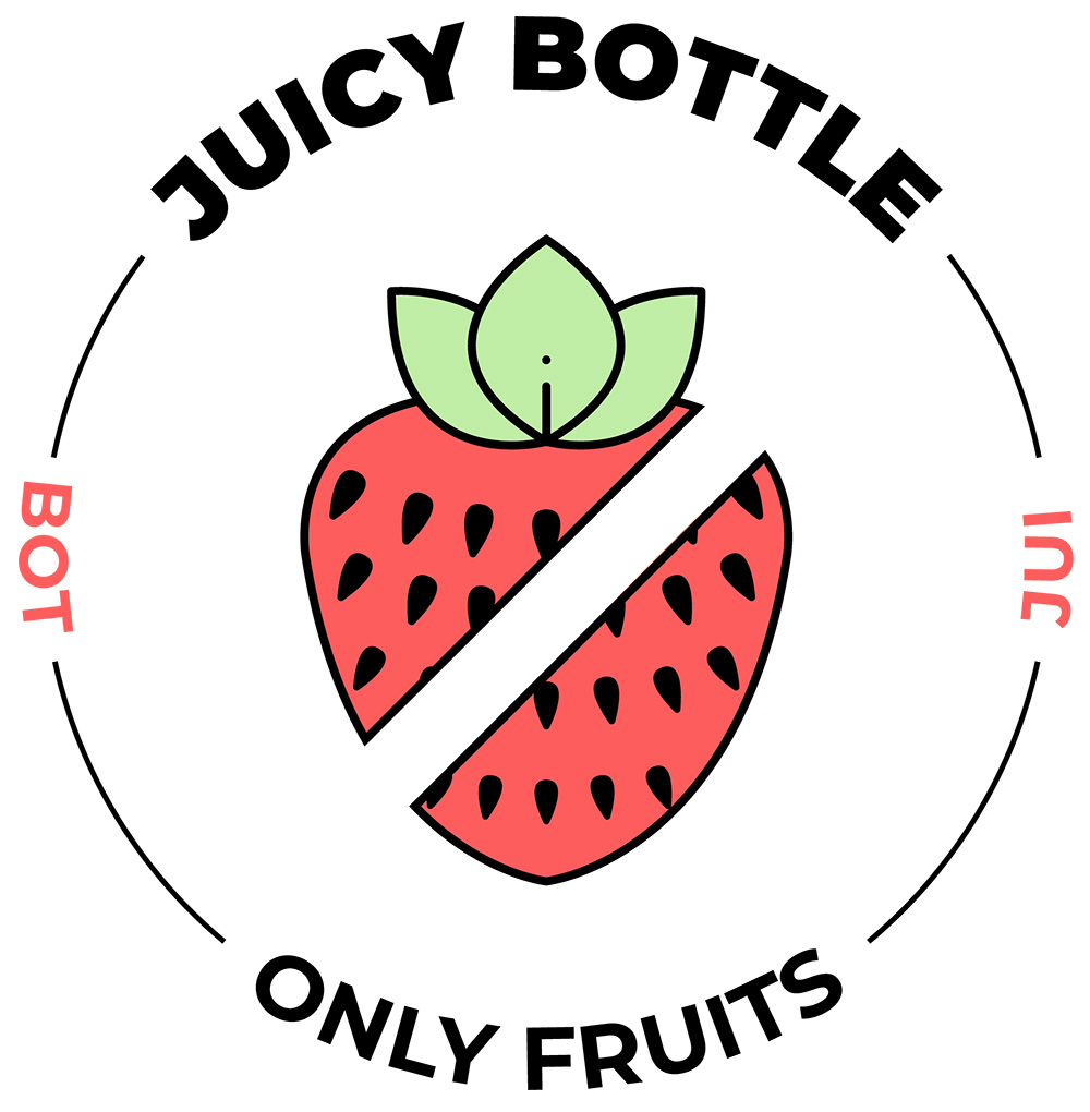 Logo Juicy Fruit Fraise